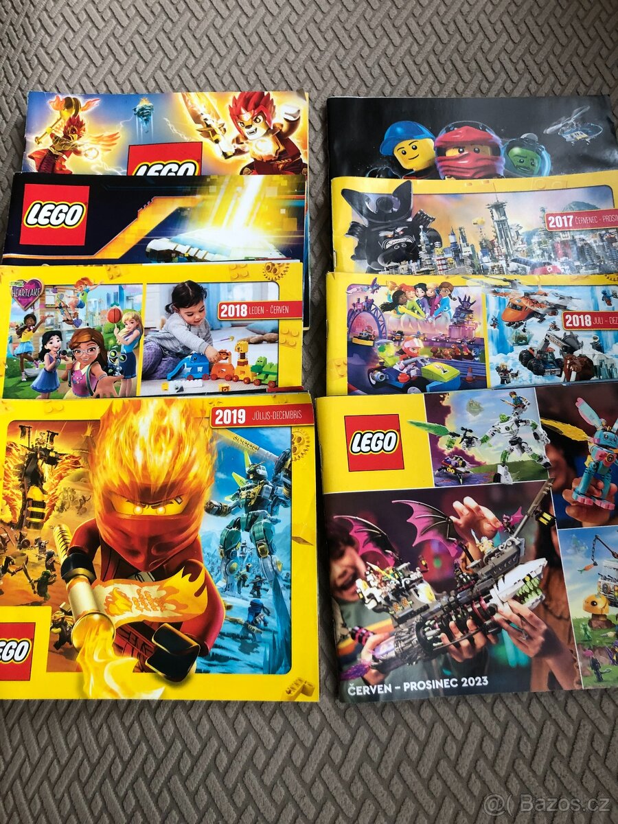 staré katalogy Lego