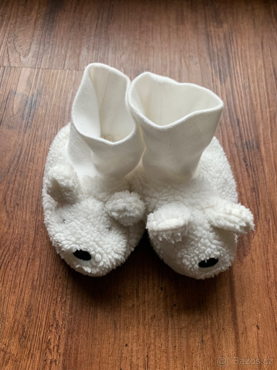 Botičky/ponožky pro novorozence