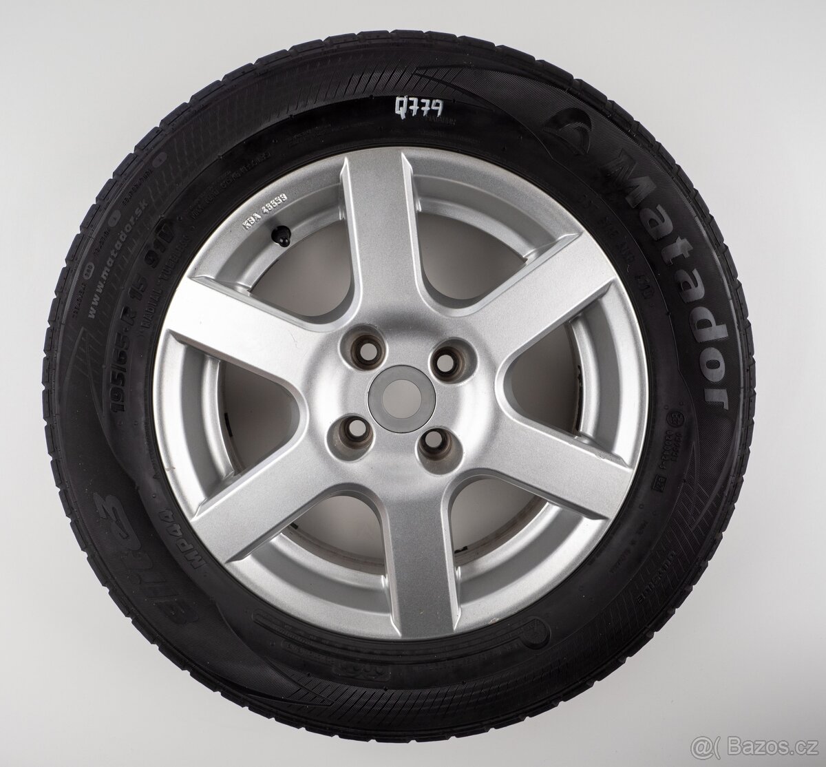 Lancia Musa - 15" alu kola - Letní pneu