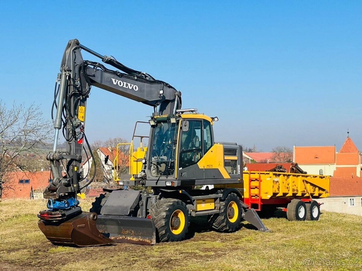 Kolové rypadlo Volvo EW160E