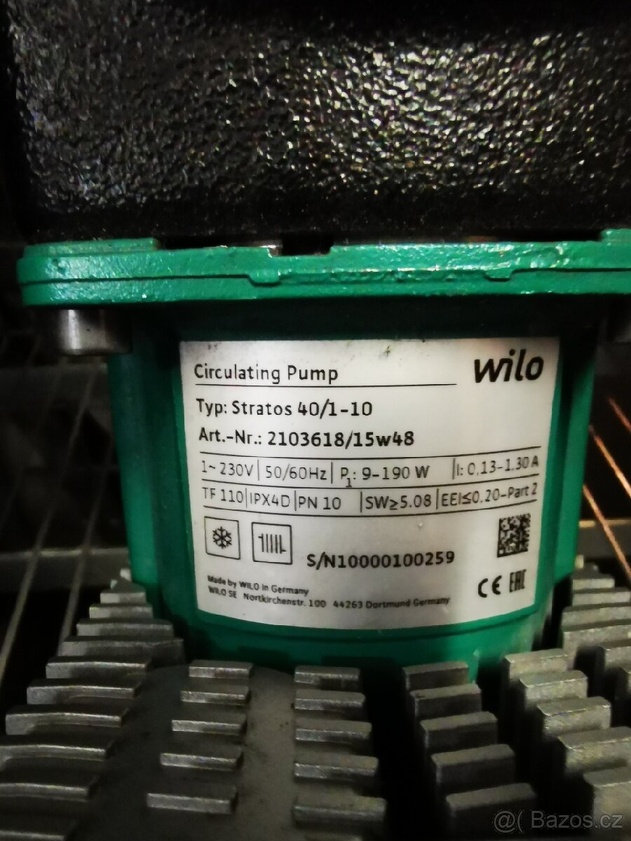 WILO Stratos 40/1-10 21036118/15w48