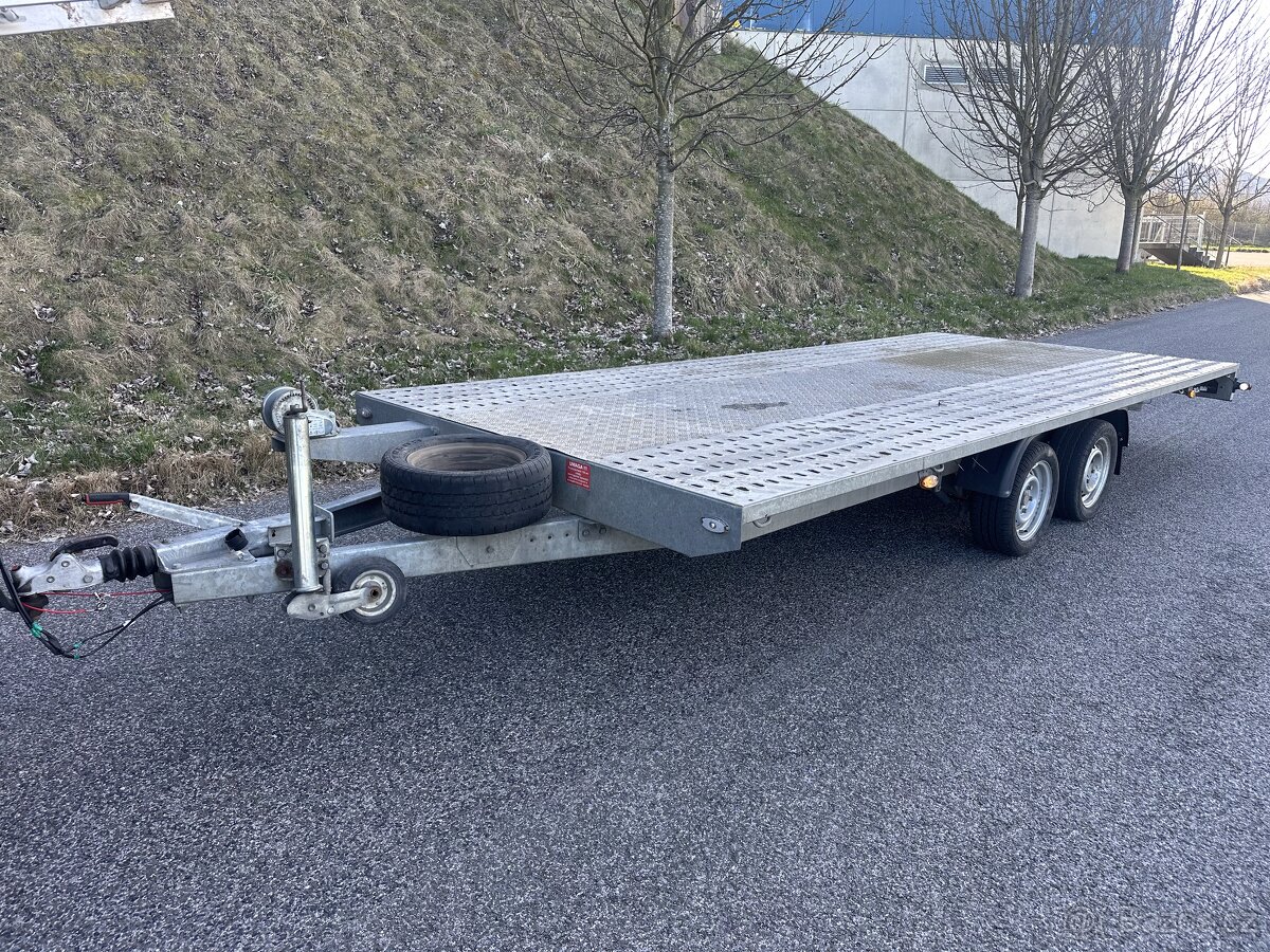 Přívěs Niewiadow valník -500 x 210 cm - 3000 kg