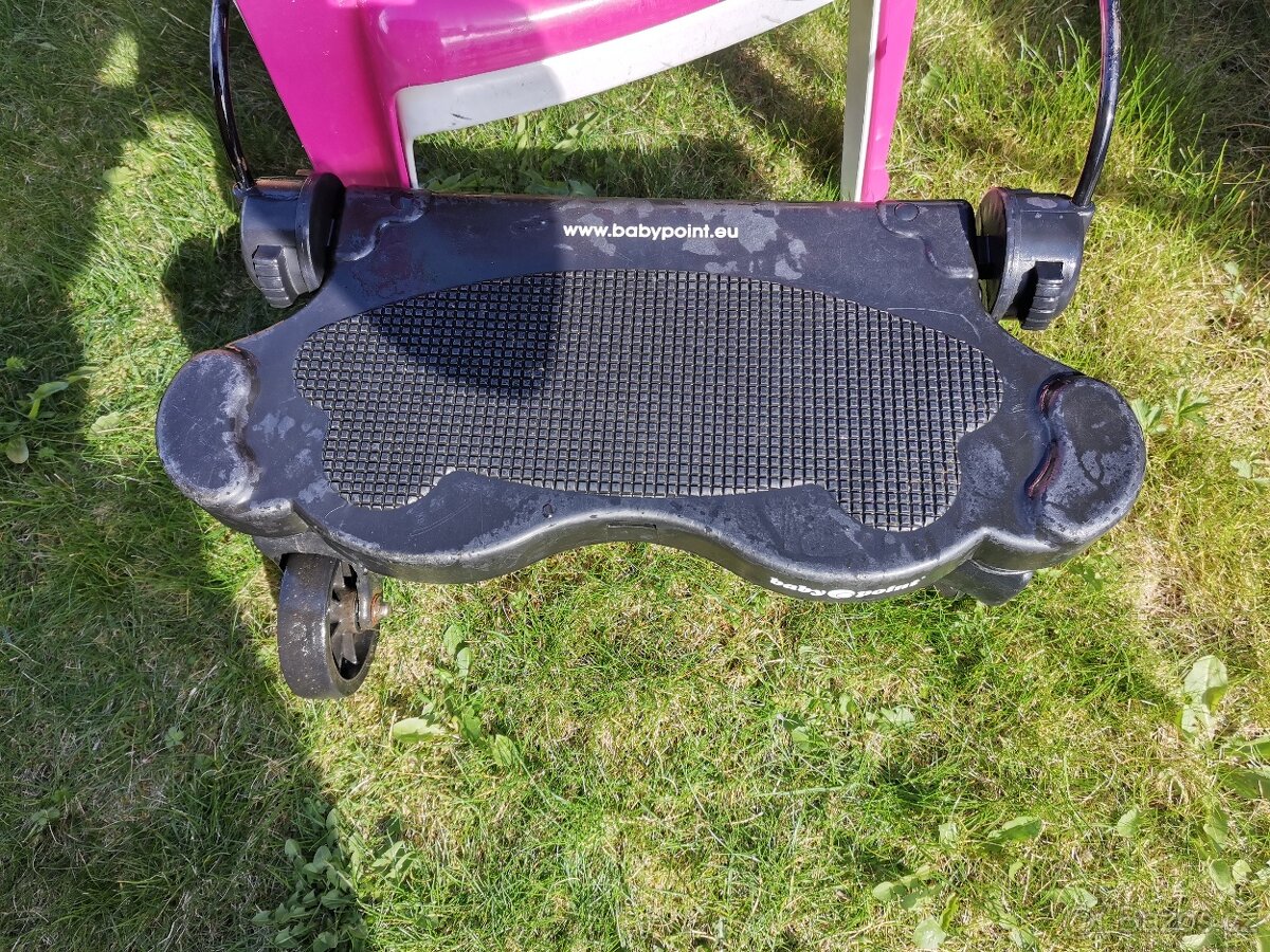 Stupátko skate ke kočárku