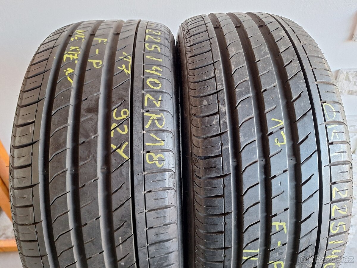 Prodám letní pneu 225/40/18 Nexen