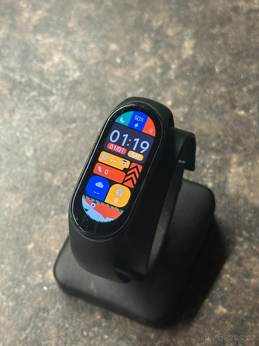 Chytrý náramek Xiaomi Smart Band 7 černý