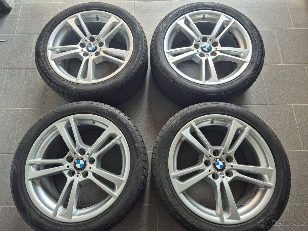Letní sada Kol BMW X3 F25 245/45 R19 pneu Nokian