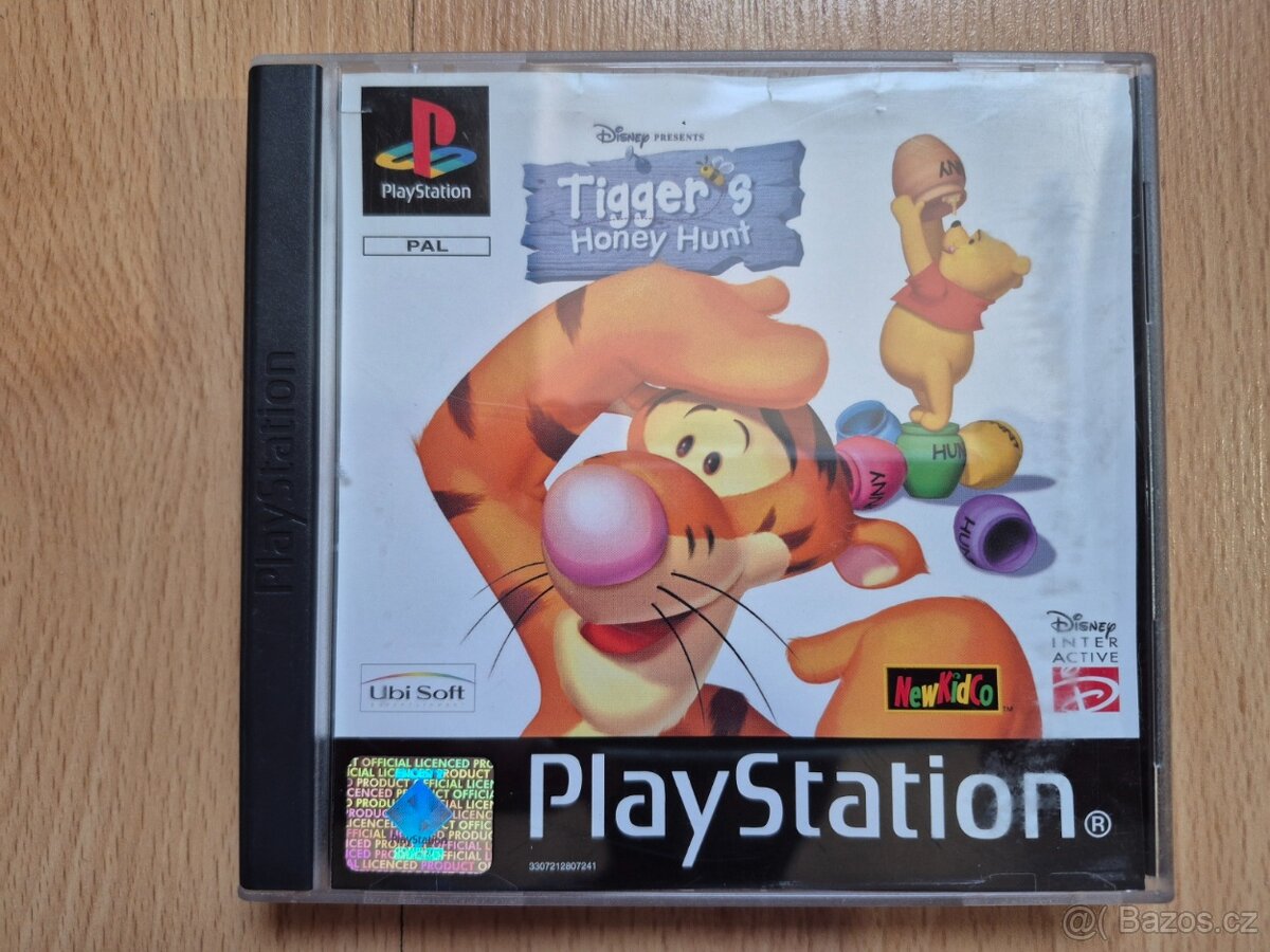 Predám hru na PS1 Disney's Tiggers's Honey Hunt