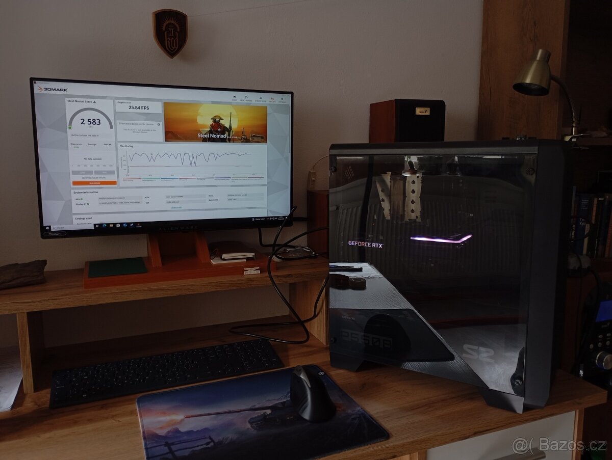 Herní PC: Intel Core i7, 32GB RAM, RTX 3060 Ti, SSD M.2