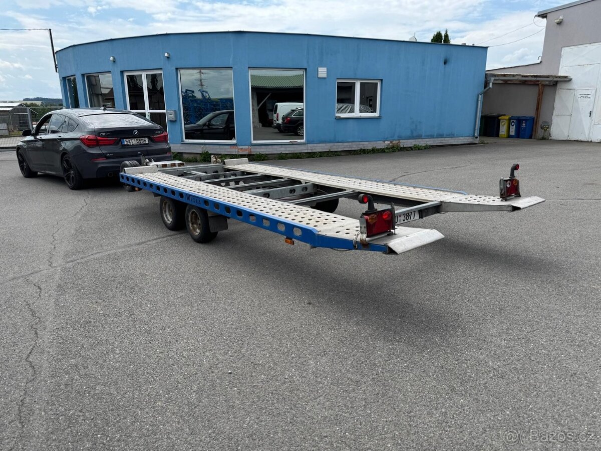 Sklopka hydraulika, 450x210cm, 2500/550kg, výbava