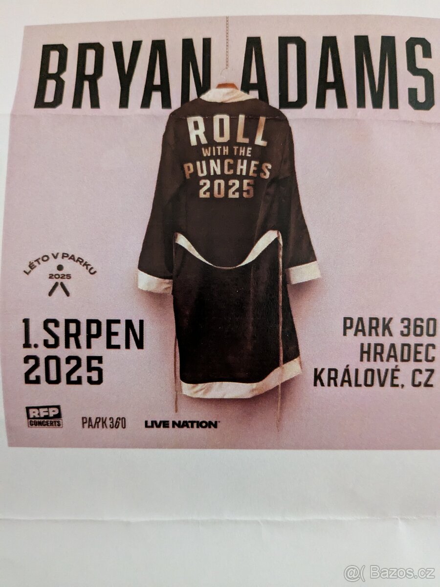 Bryan Adams Hradec Králové 1.8.2025