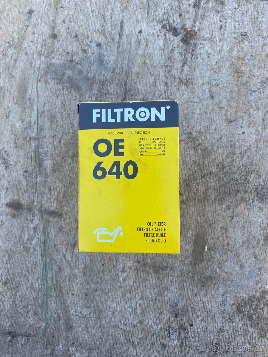 Olejovy filtr OE 640 vw filtron