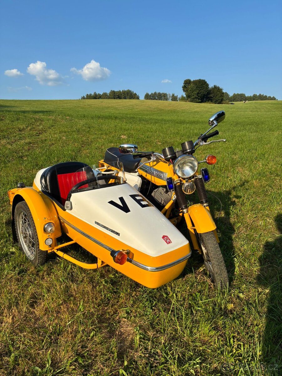 Jawa 350/634 + velorex 562