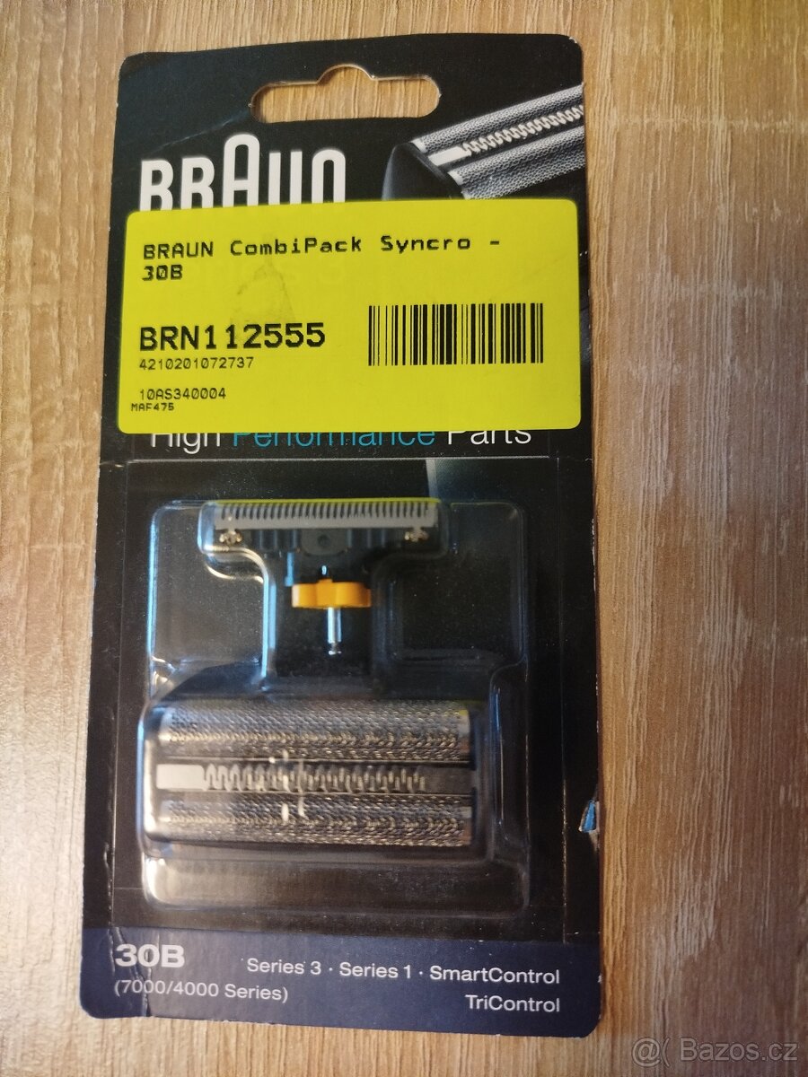 BRAUN CombiPack Syncro - 30B fólie a břitový blok