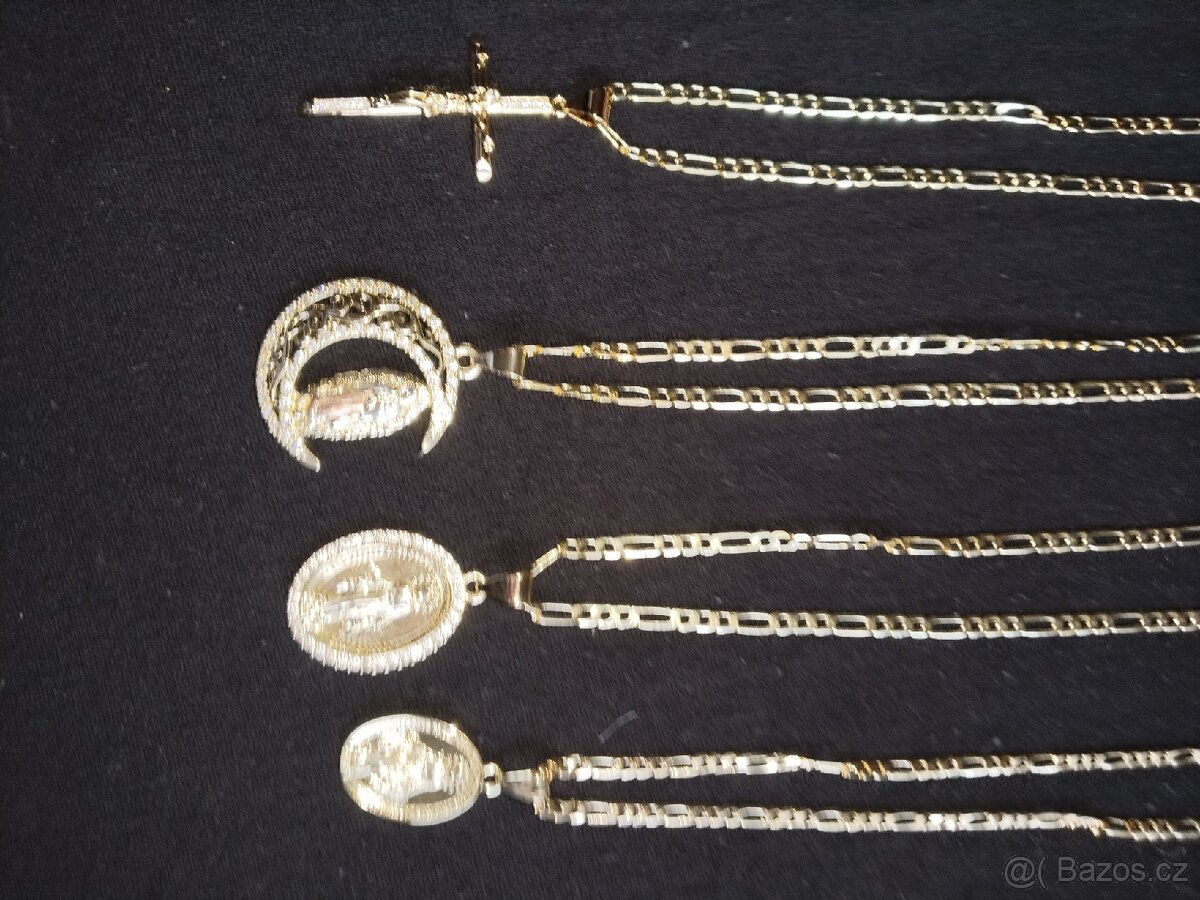 Pozlacené šperky 14k