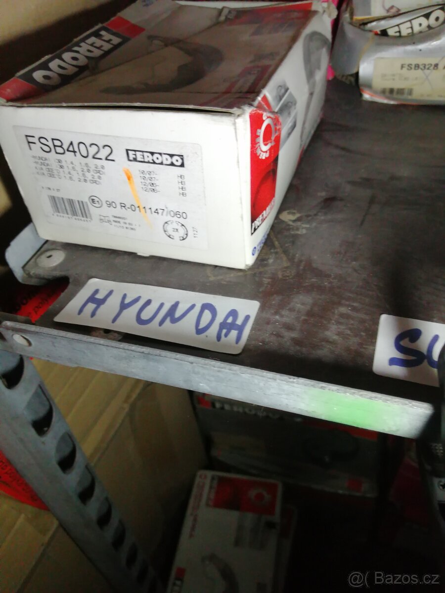 Brzdové obložení čelisti buben  brda Ferodo