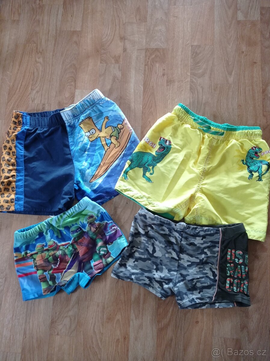 Klučičí plavky vel.122/128