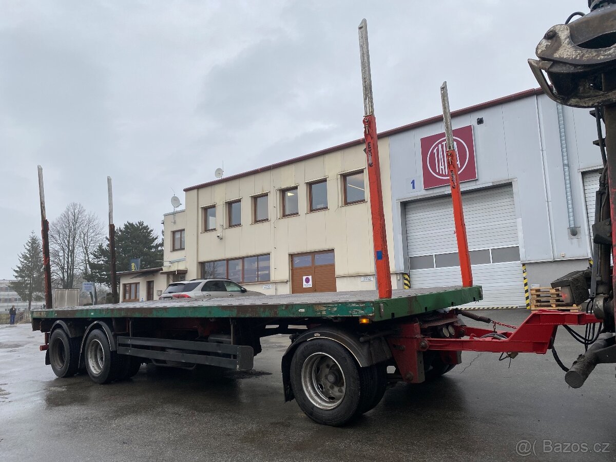 Přívěs Schwarzmuller / lesovůz/