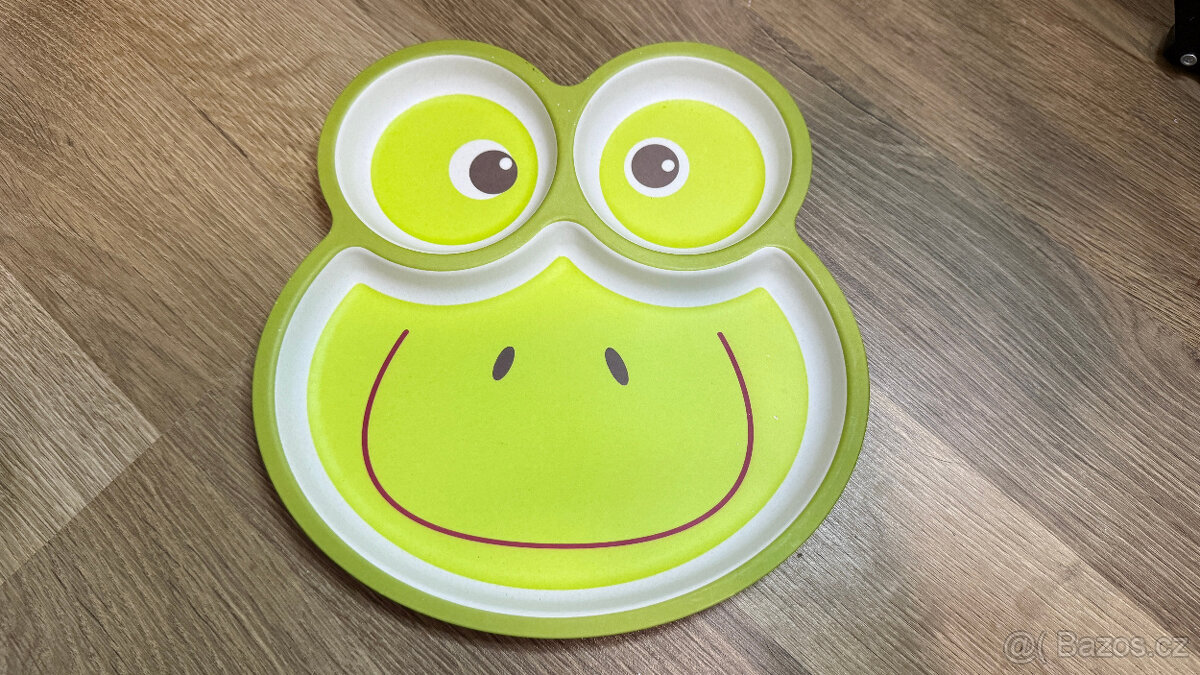 Dětský talířek - žabička