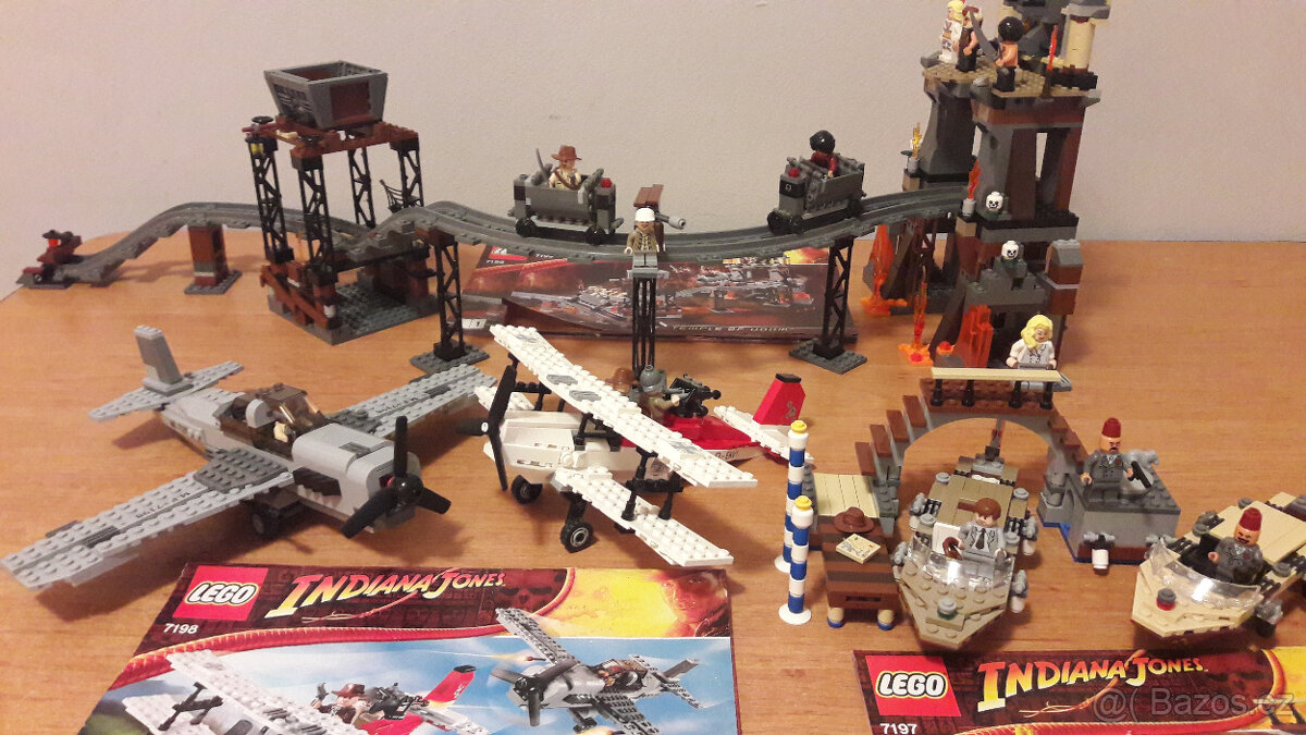 LEGO 7197, 7198, 7199 - Indiana Jones - Letecká bitka