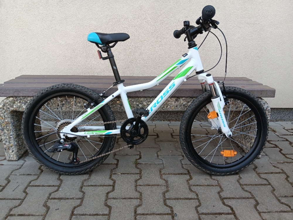Dětské kolo KROSS LEA MINI 2.0 SR bílá modrá