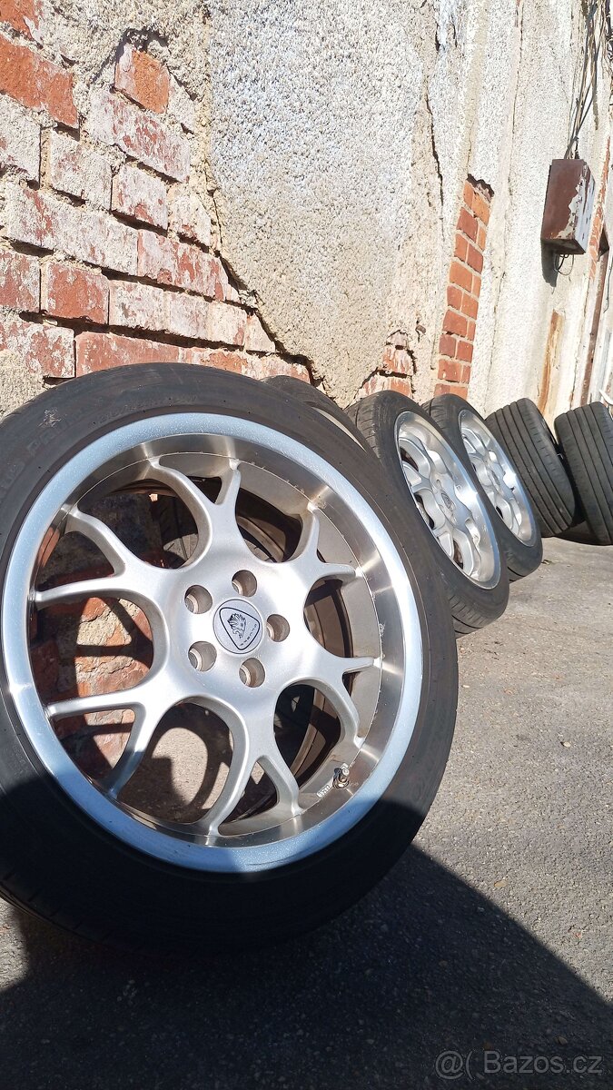 Borbet BS 17" 5x100 7,5J letni 215/45