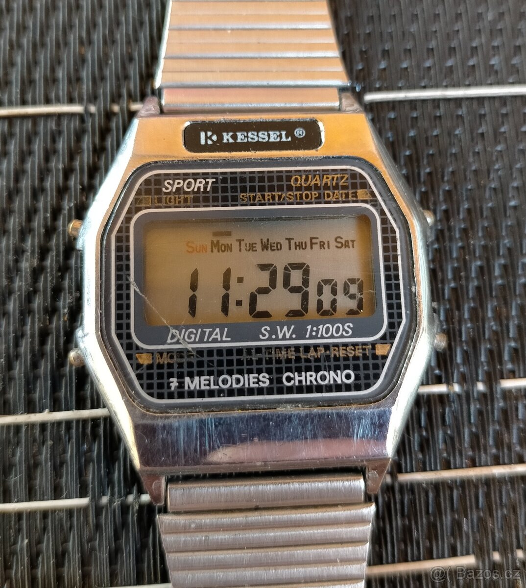 Pánské retro digitálky Kessel