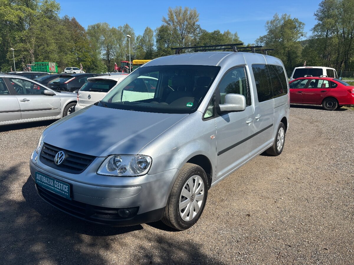 VOLKSWAGEN CADDY 1.9 TDI 77KW MAXI 7-MÍST 2008