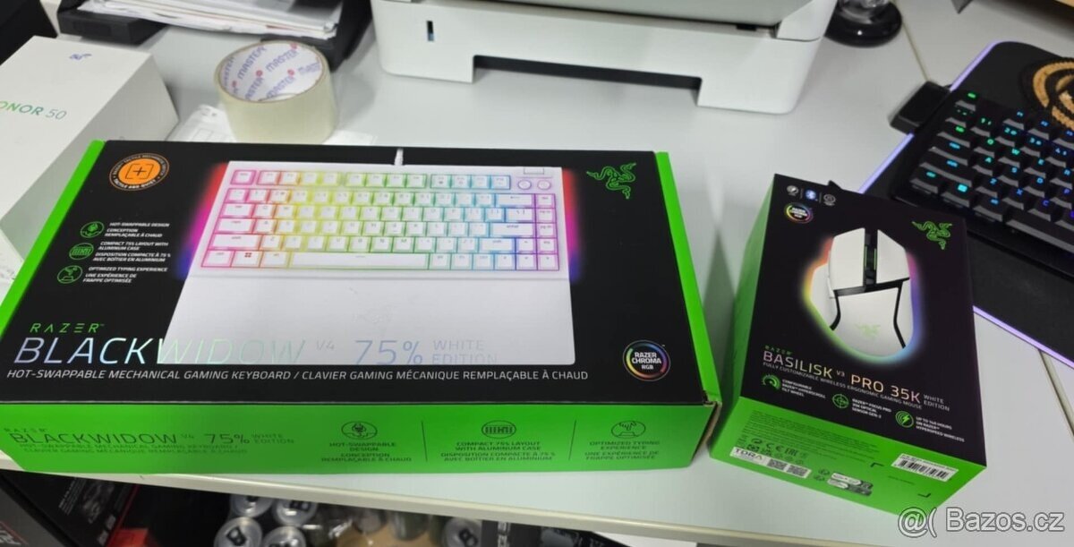 Razer BlackWidow V4 75%, Razer Orange