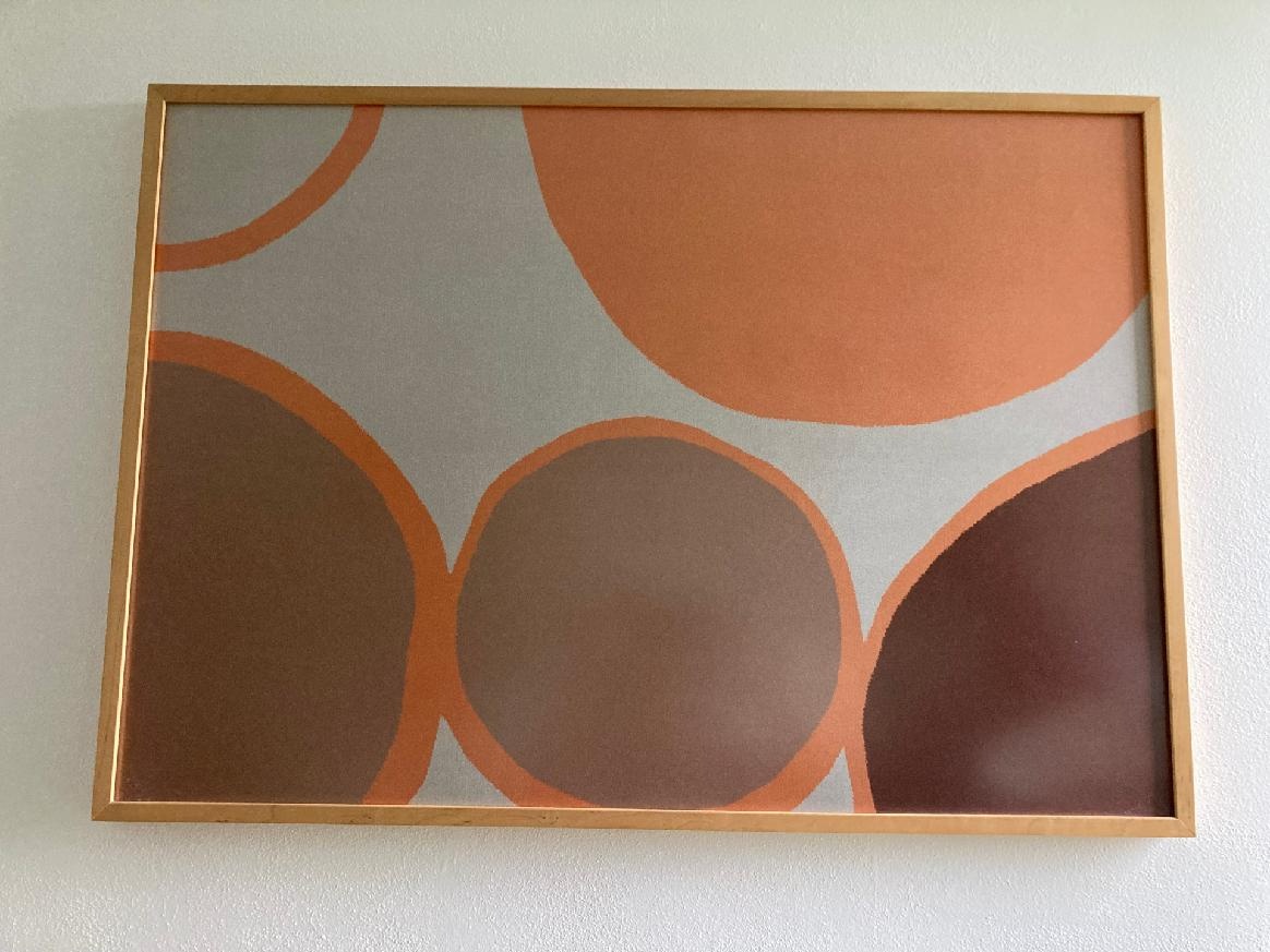 Velký minimalistický obraz 102 x 72 cm