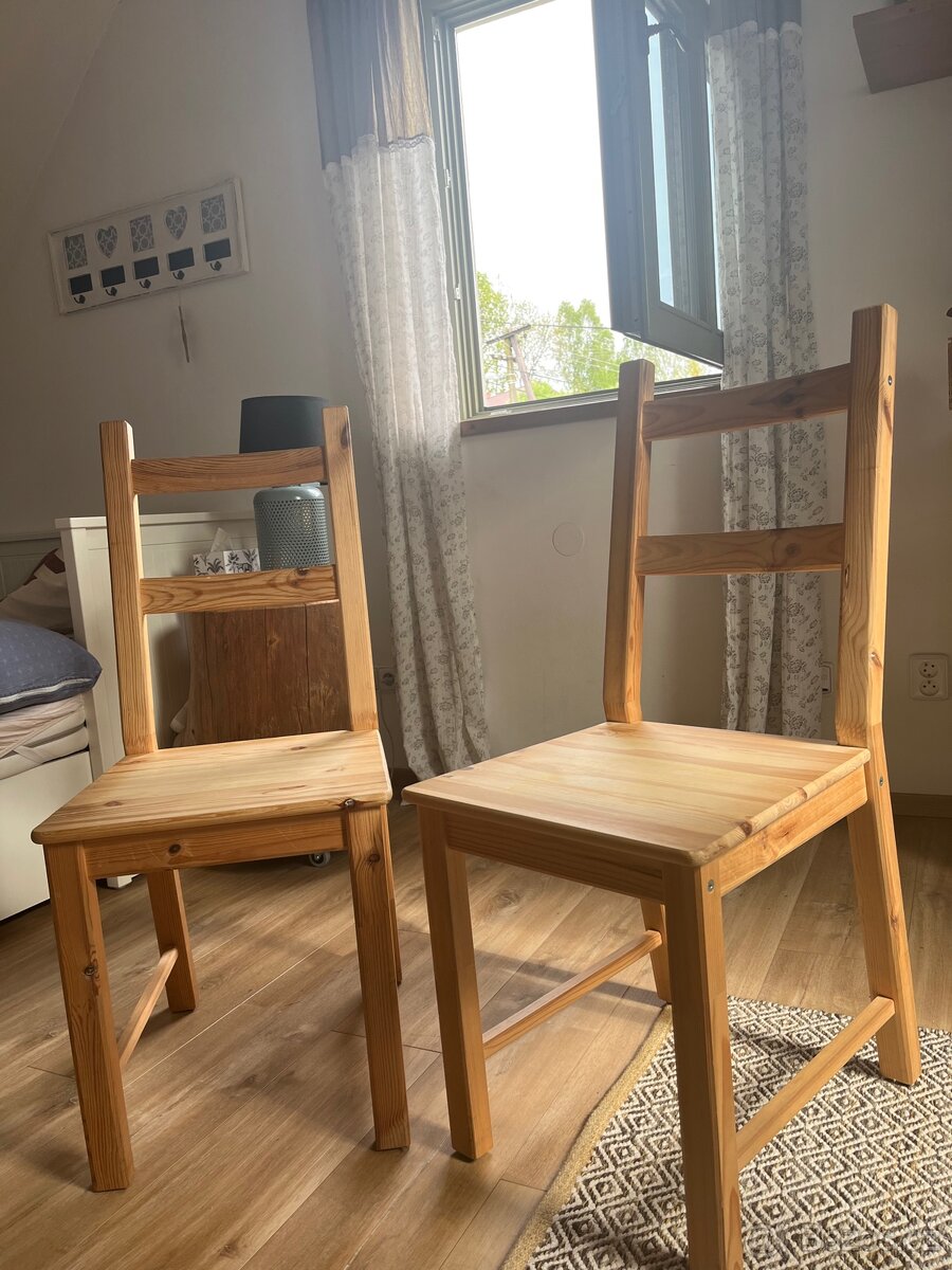 Židle Ivar Ikea 2x