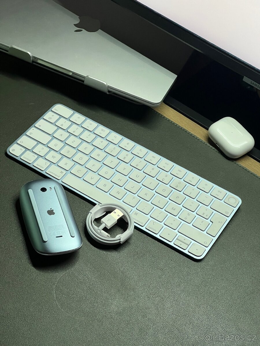 ZÁRUKA Magic Keyboard TOUCH ID + Mouse 3 (modrá / blue)