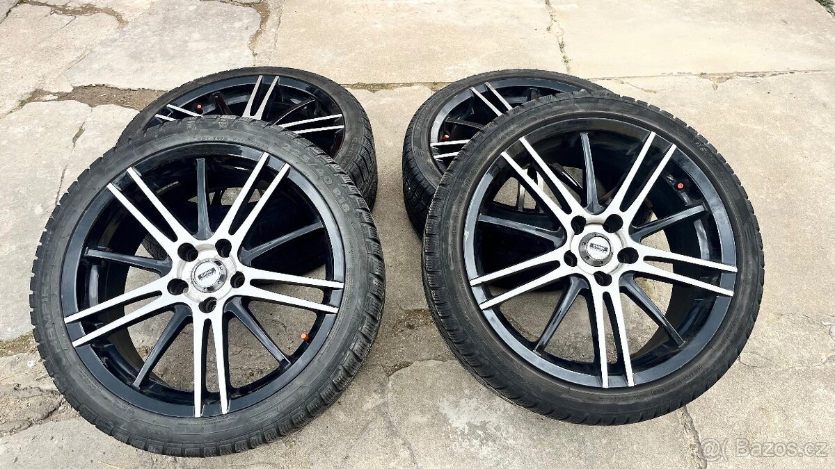 Litá kola R18 s pneumatikami