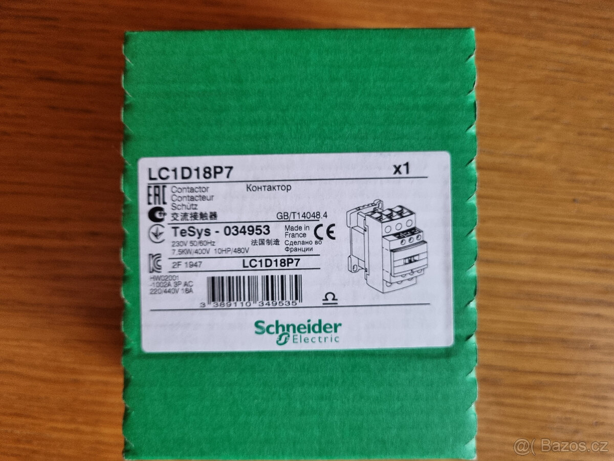 Stykač Schneider Electric LC1D18P7
