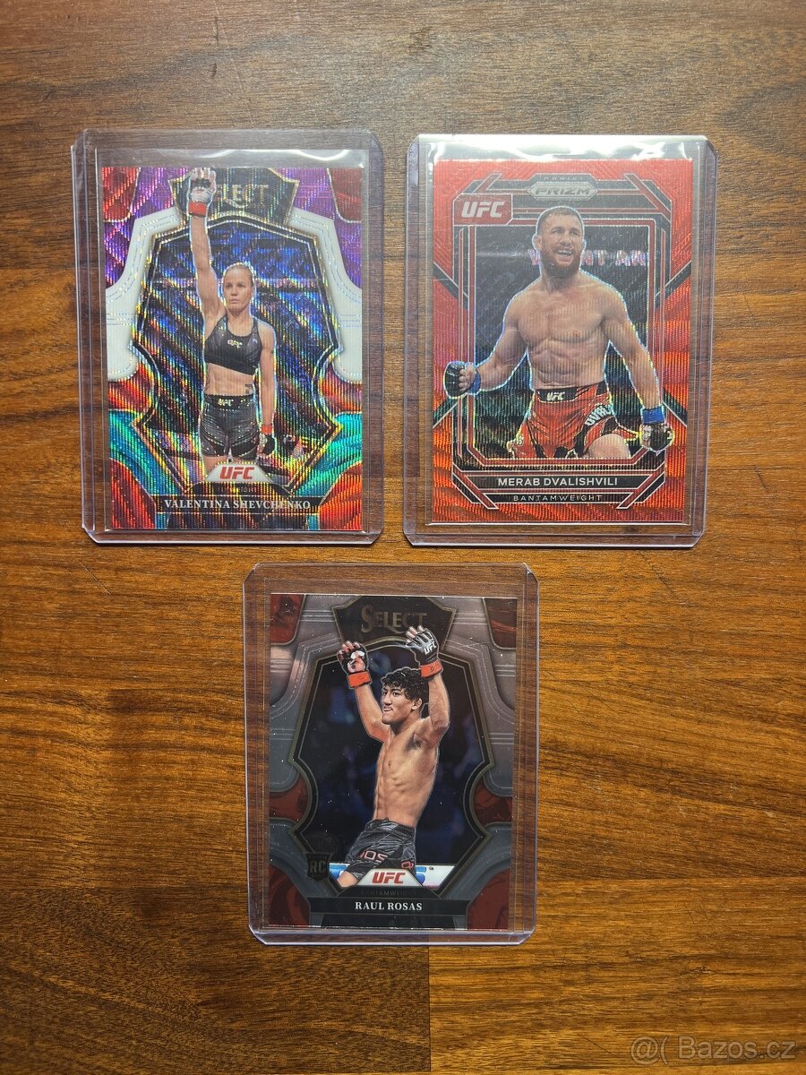 UFC sběrateské karty
