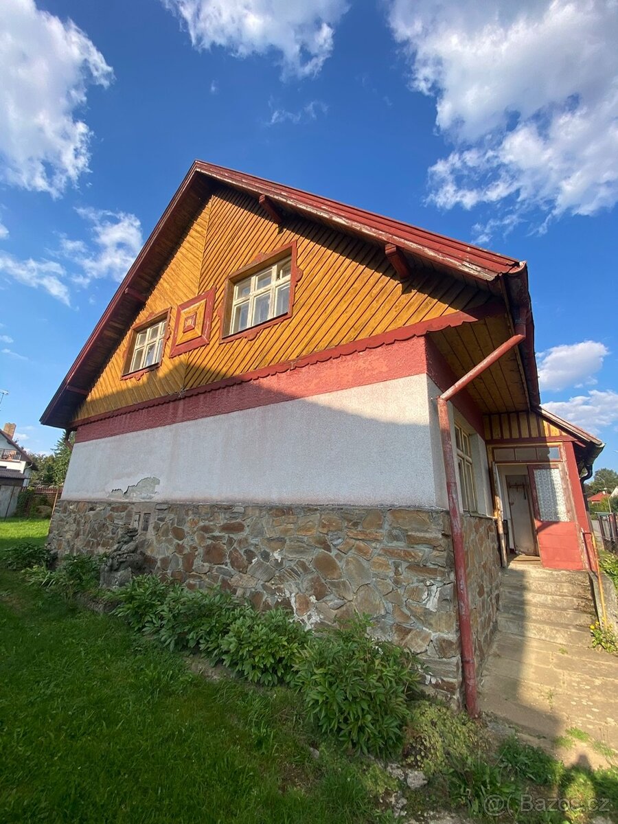 Prodej RD 3+1 se zahradou, Černovice, okr. Pelhřimov