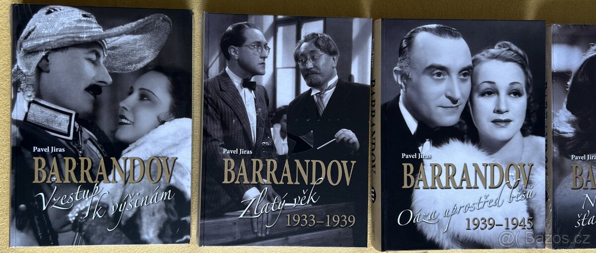 Knihy Barrandov, 4 díly plus Miloš Forman