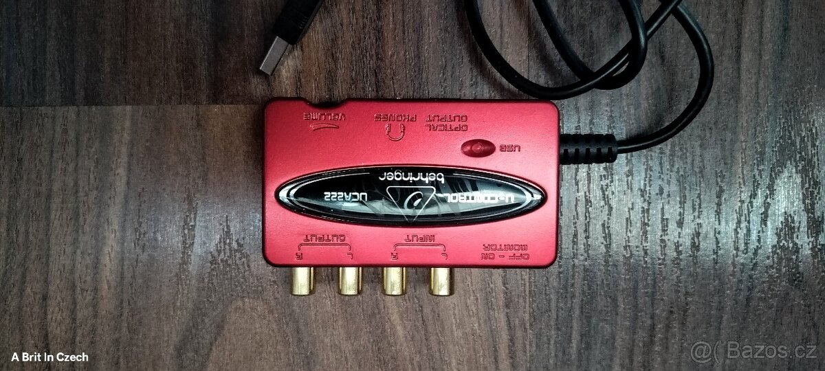 Behringer U-Control USB Audio Interface