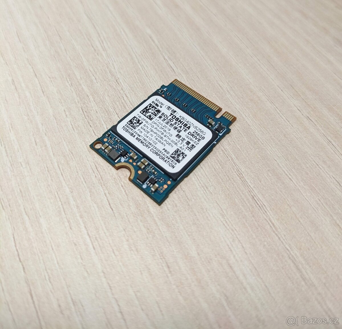 M.2 NVMe SSD Toshiba 256 GB