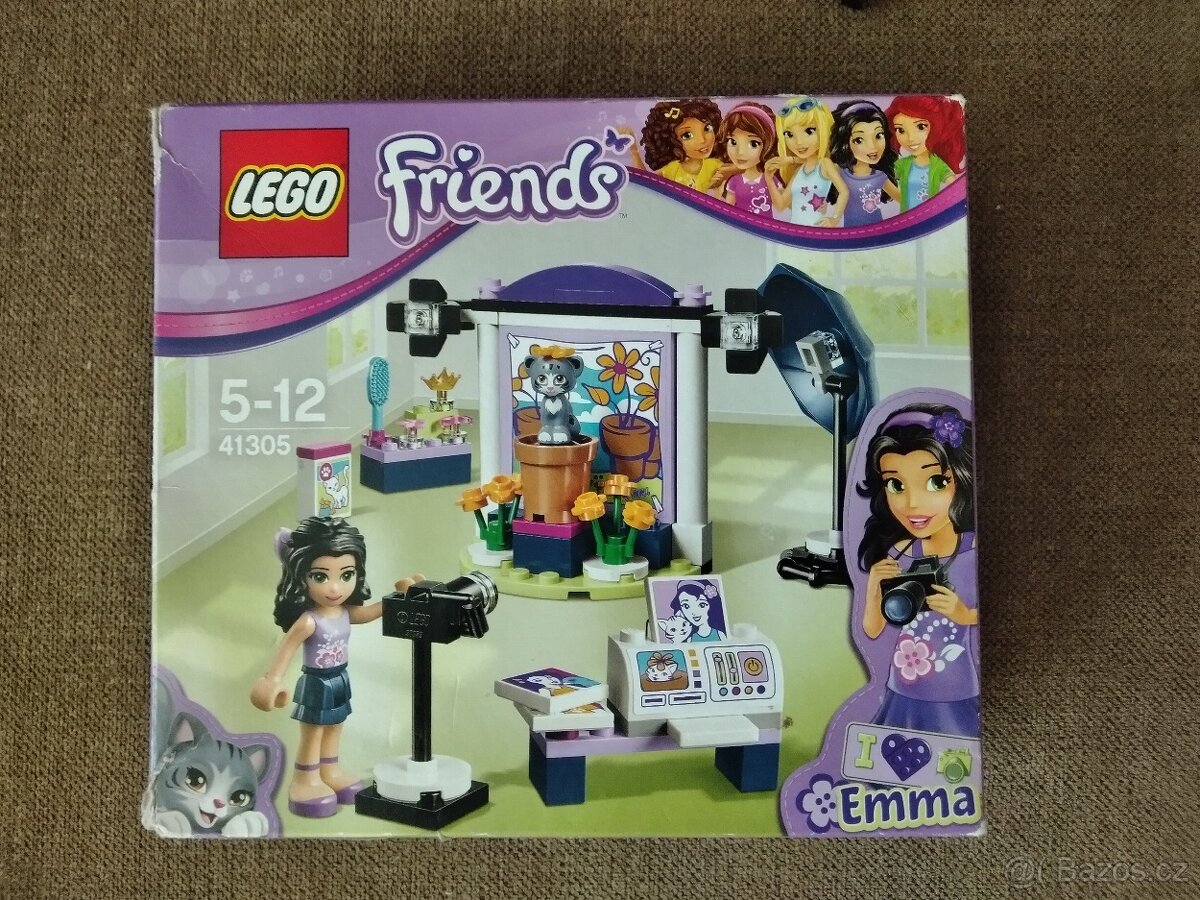 Lego Friends Emma a fotografický ateliér