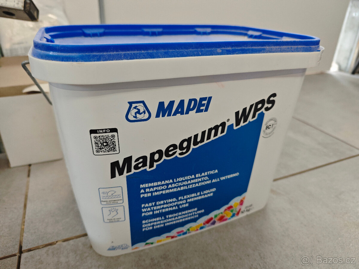 Mapei mapegum WPS - neotevřené