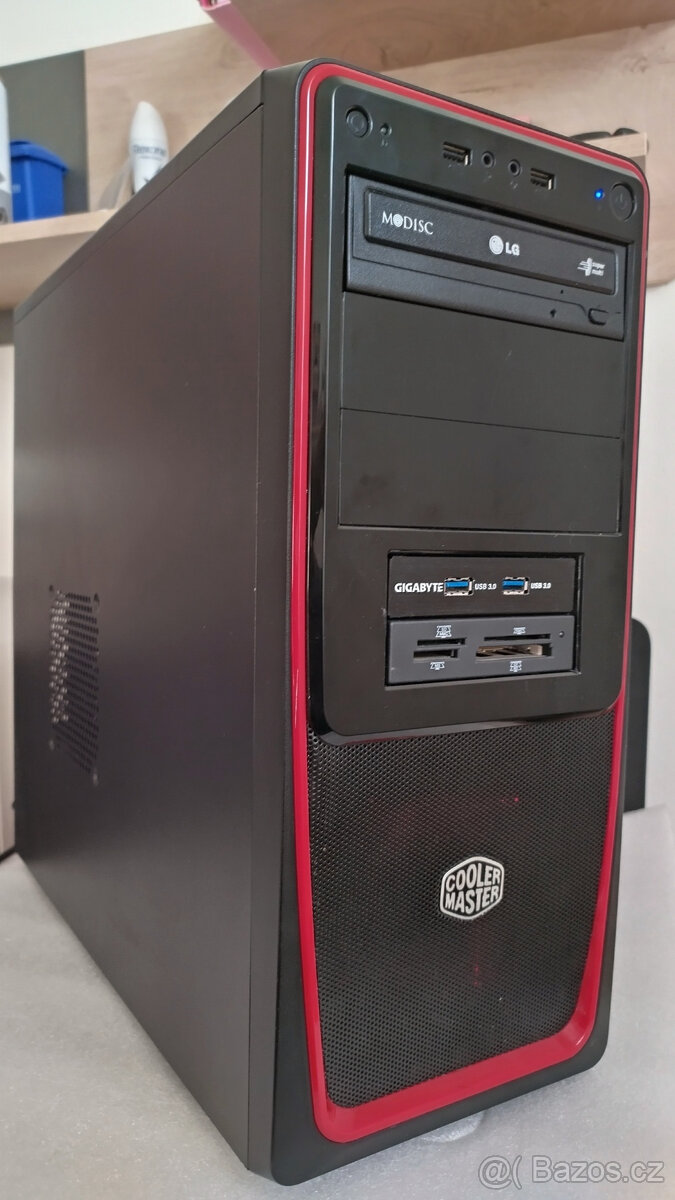 Herní základ PC i5 3570K 3.4 GHz, 16GB RAM,3x HDD, Win 11