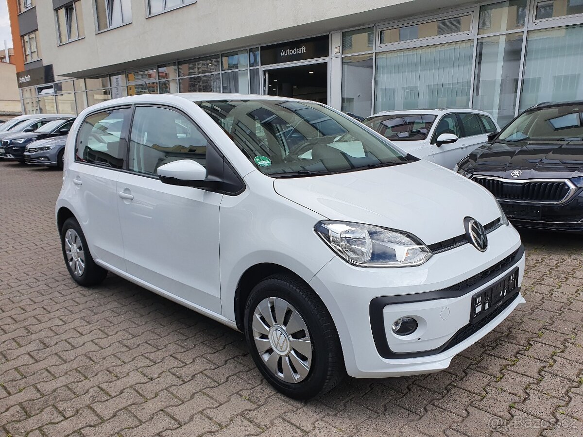 VW up move up 1.0MPI 48kW 95tkm DAB - záruka Autodraft