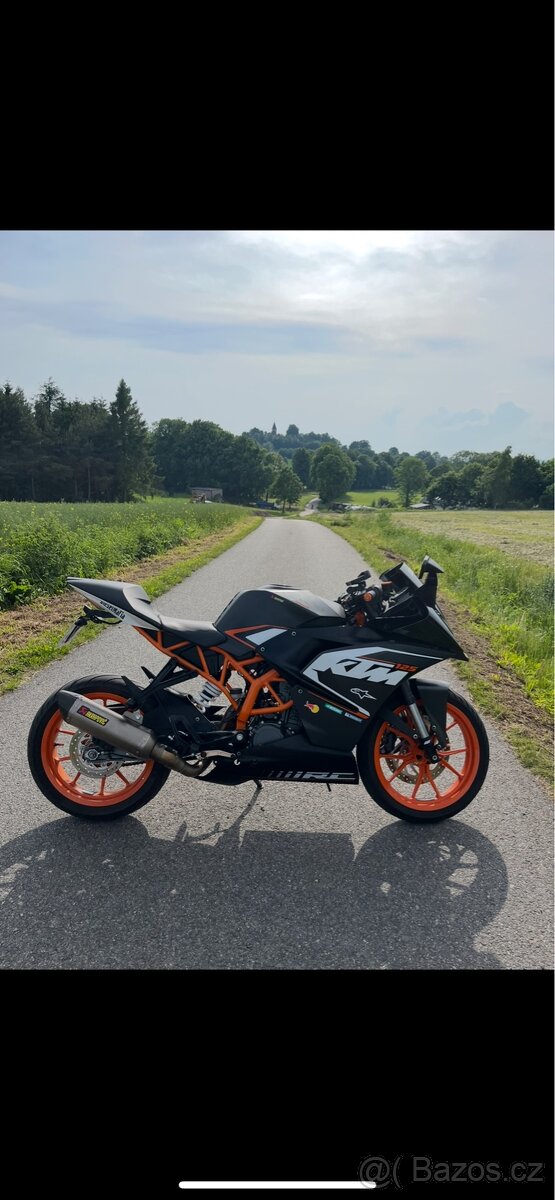Prodám jako novou KTM rc 125 2016