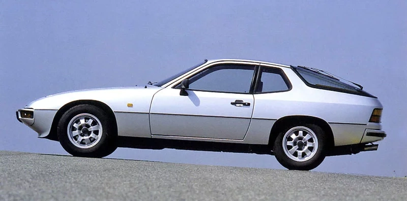 Porsche 924, 1976 - 1988, 4x originál Alu kola.