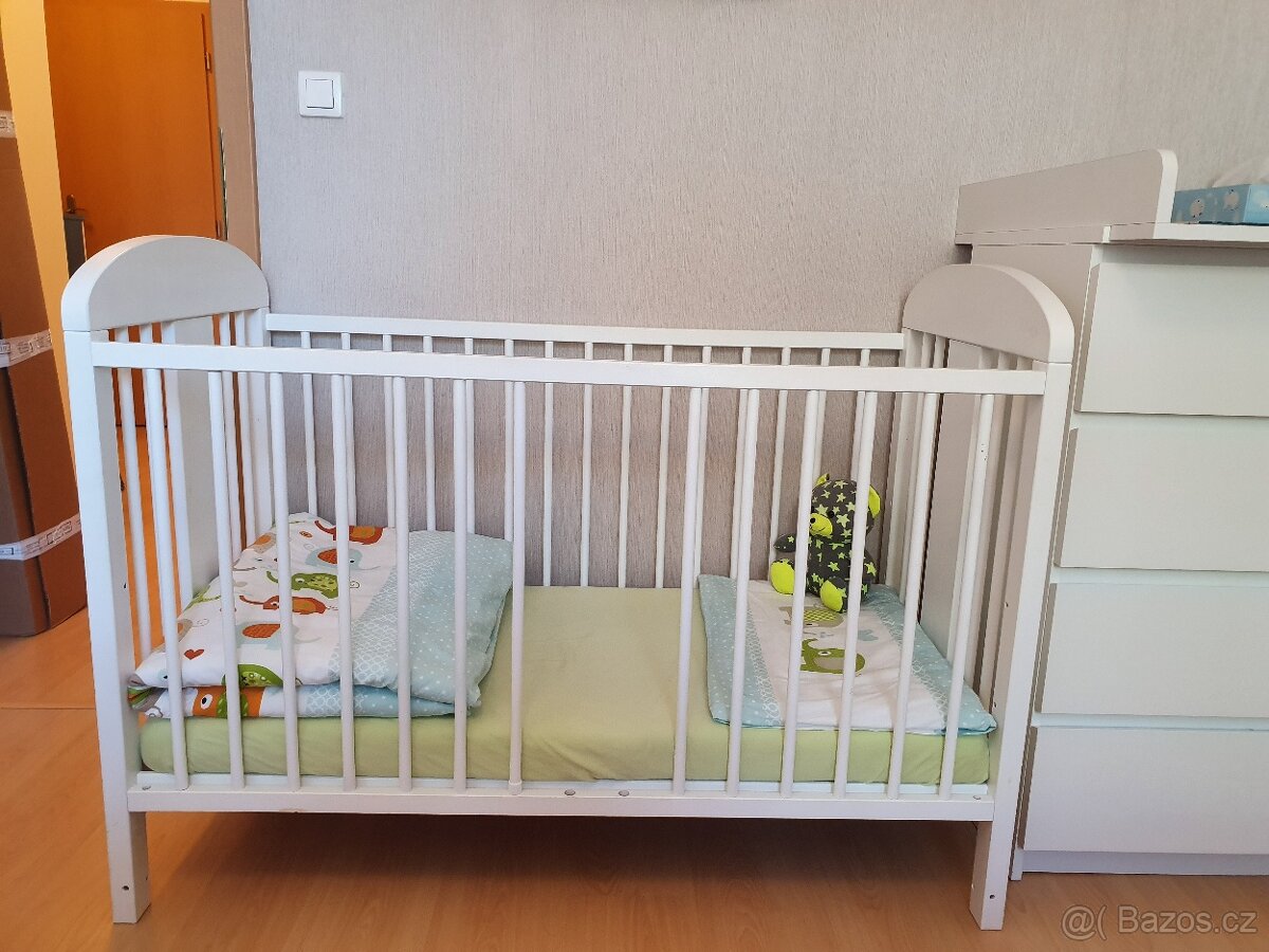 Dětská postýlka Puppolina Olina 120x60
