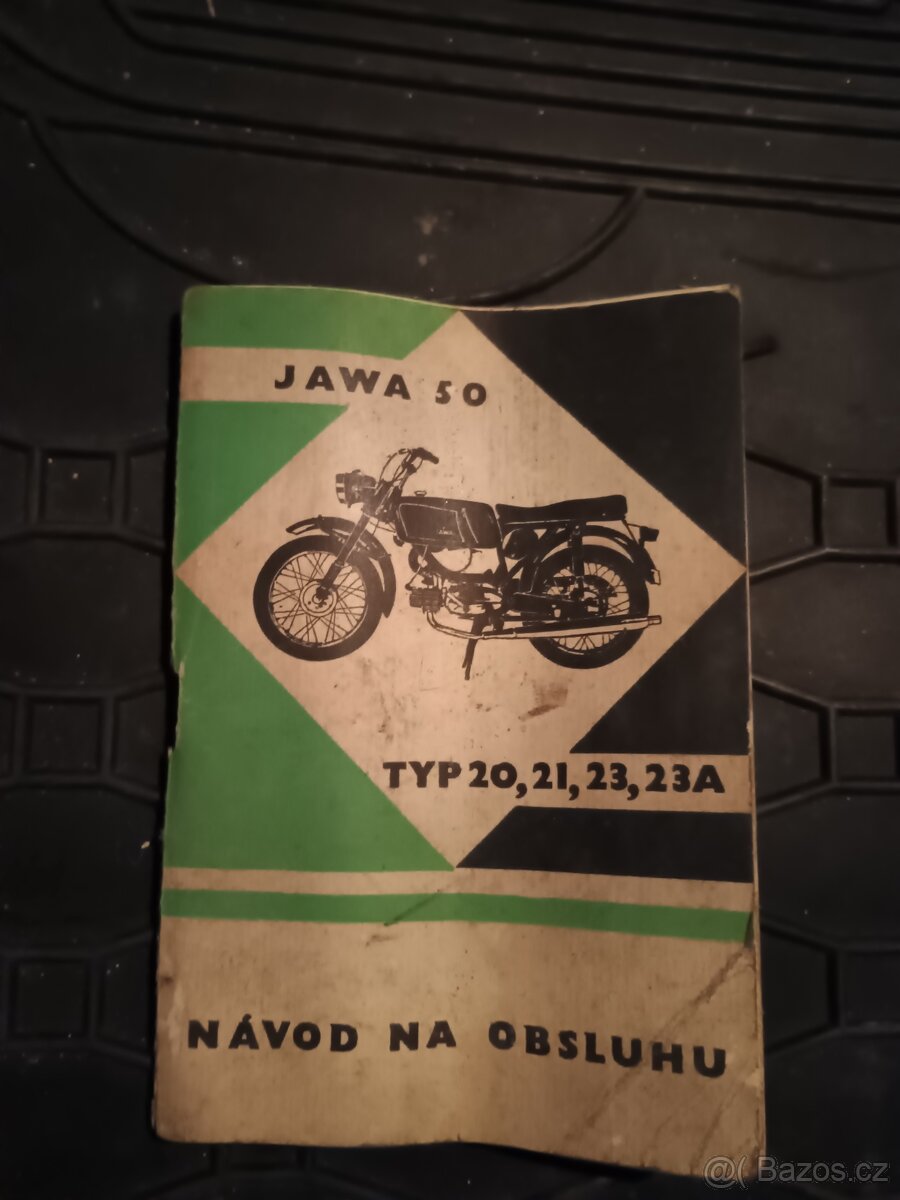 Manuál pro opravu Jawa 50