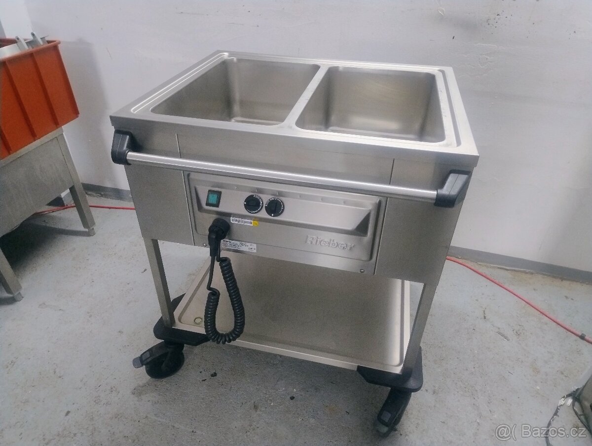 Vodní lázeň, Ohřevná vana na 2 GN