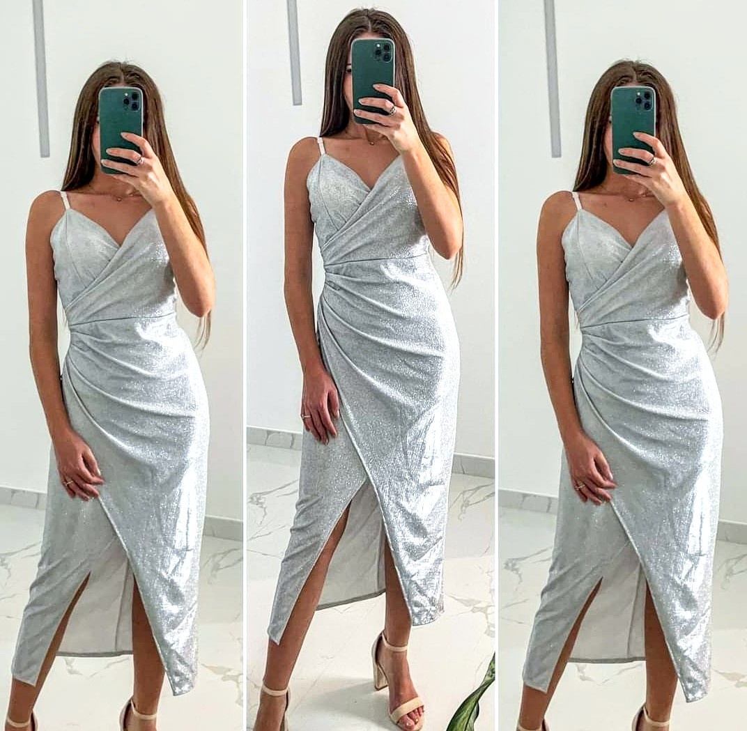 NOVÉ plesové šaty TŘPYTIVÉ