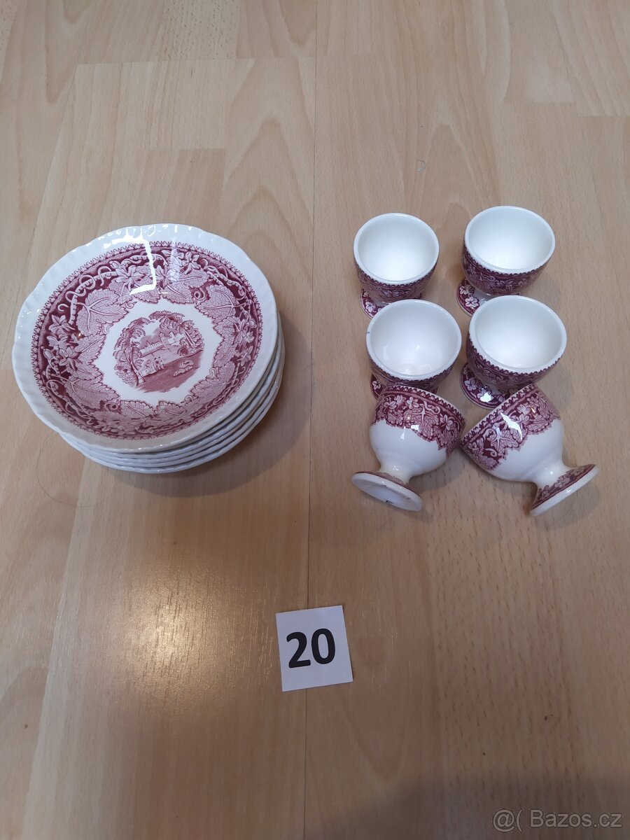 Anglický porcelán č.20, ceny v popise