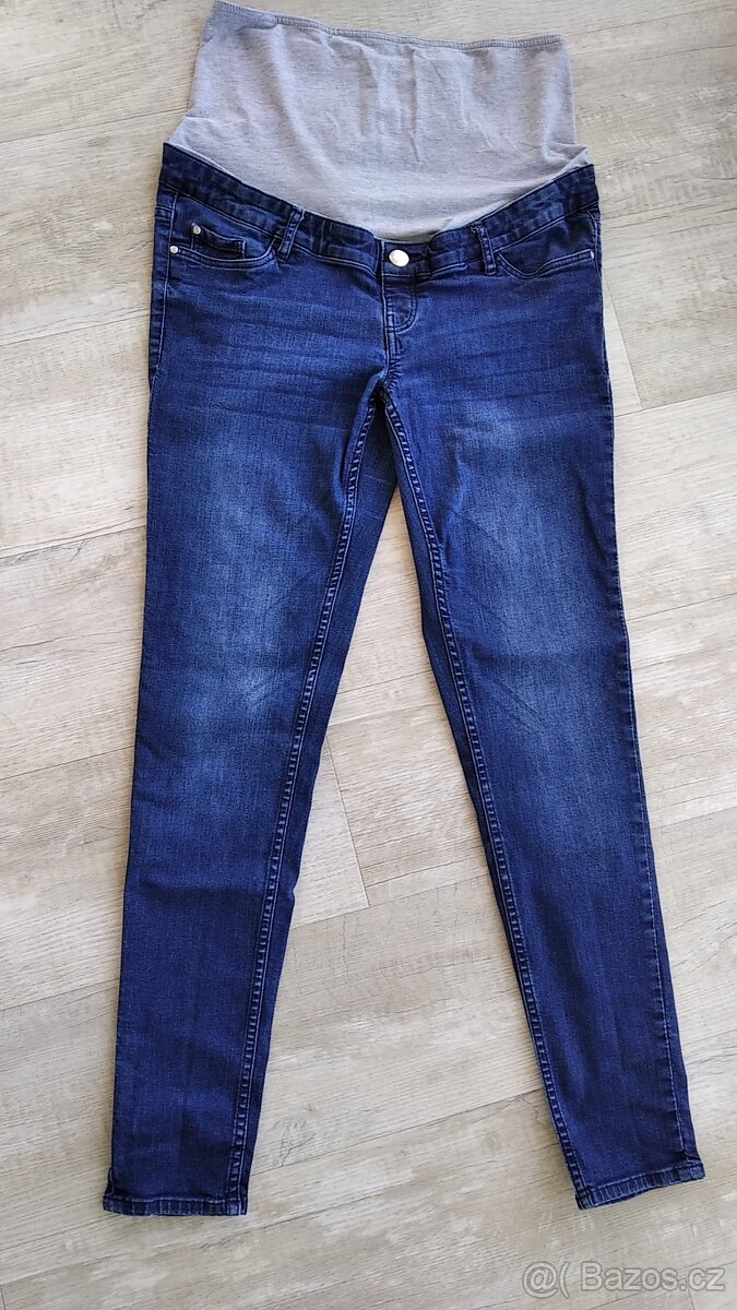 Těhotenské džíny vel. 40